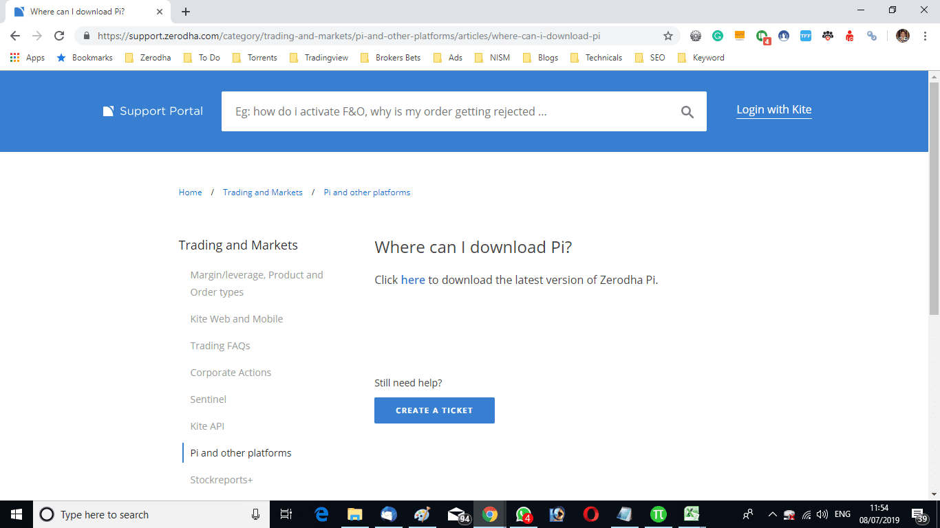 zerodha pi download zerodha pi download