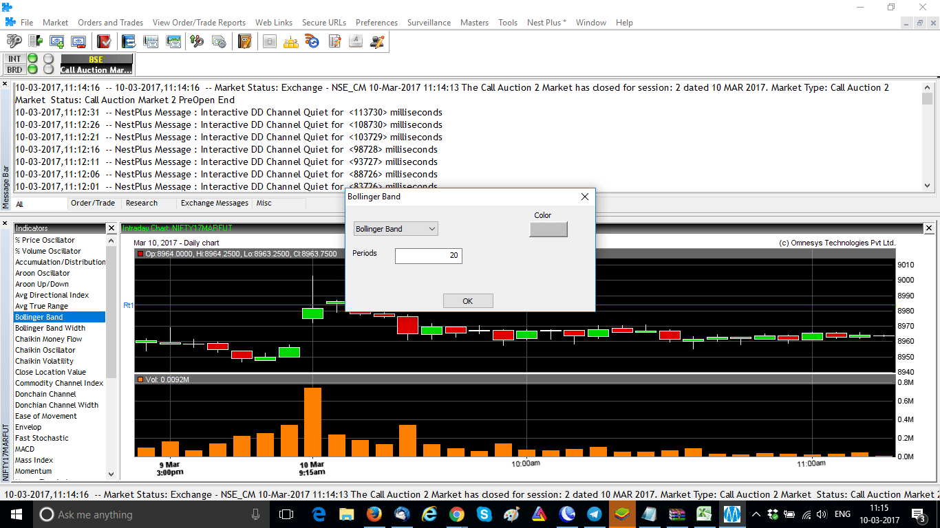 Bollinger Band Nest Trader