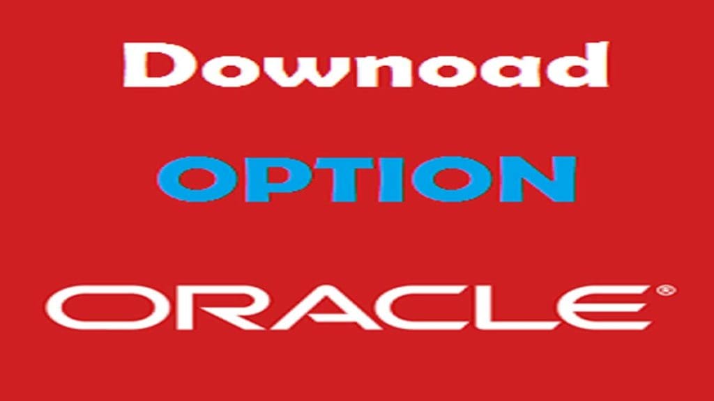 Option Oracle Download