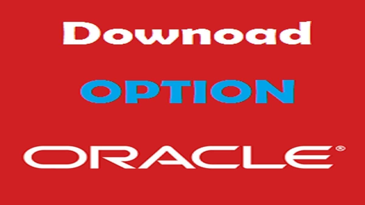 Option Oracle Download