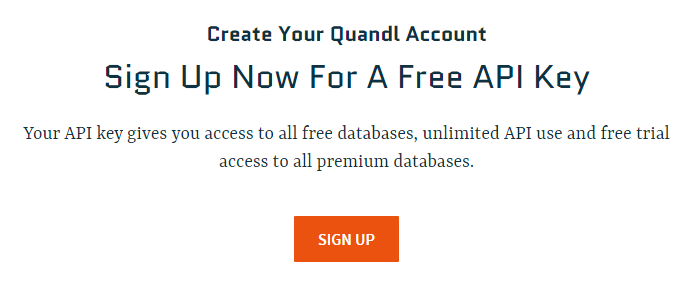 Quandl API