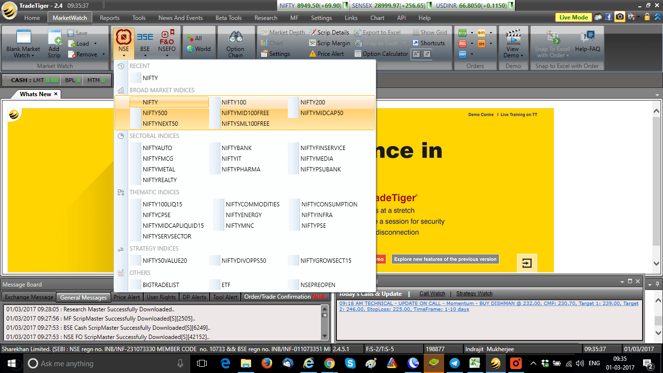 Create Intraday Trading Excel Sheet From Sharekhan ...