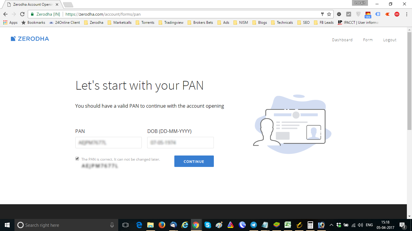 Zerodha Account Opening Process by Aadhar Card StockManiacs