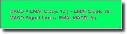 Moving Average Convergence Divergence Formula
