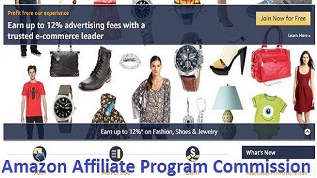 Amazon affiliate program commission