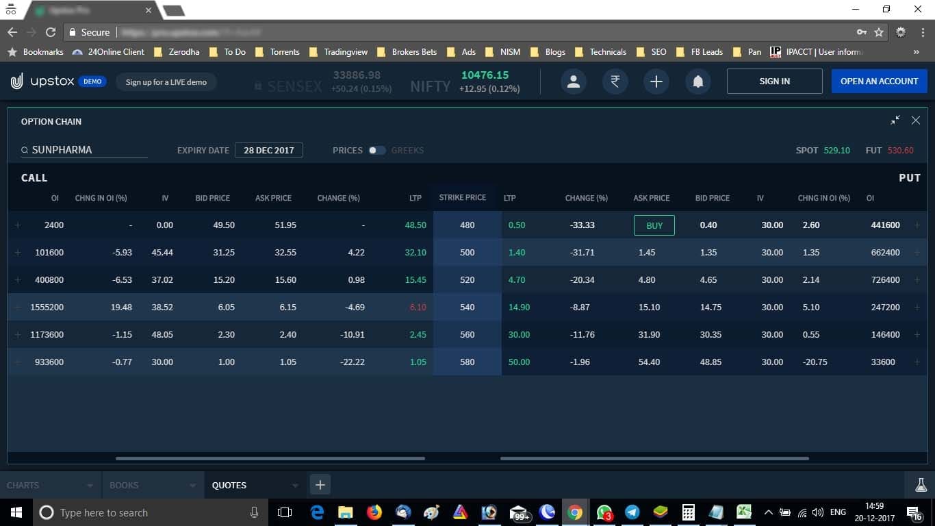 NSE Option Chain