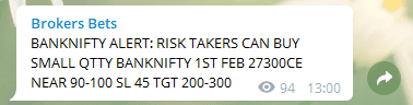 Bank Nifty Options Trading