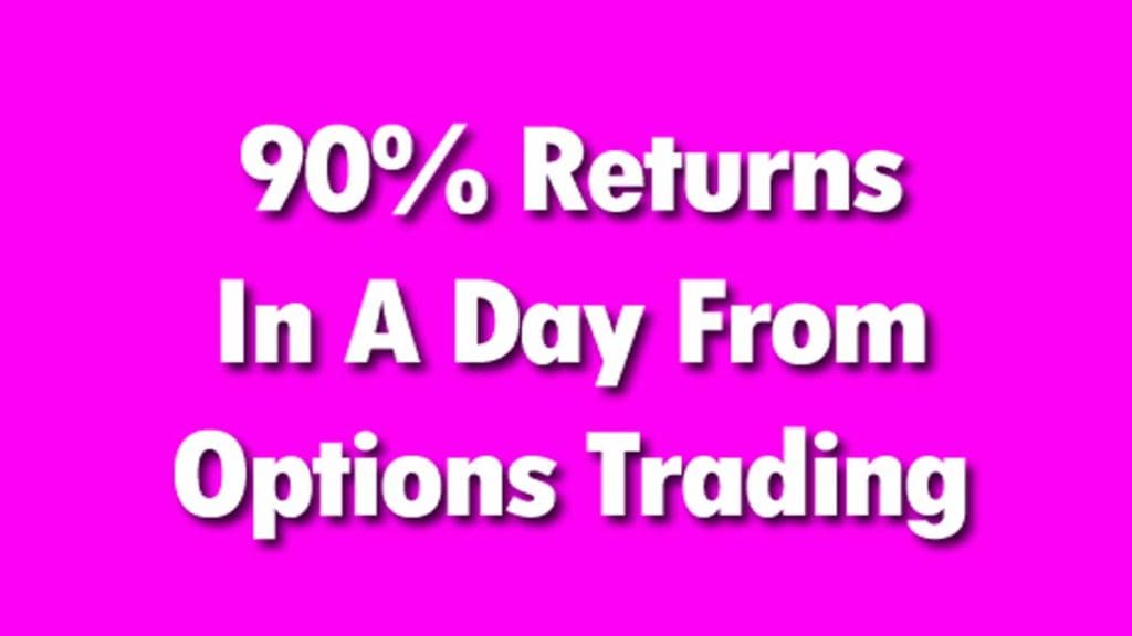 Volatile Market Option Strategy