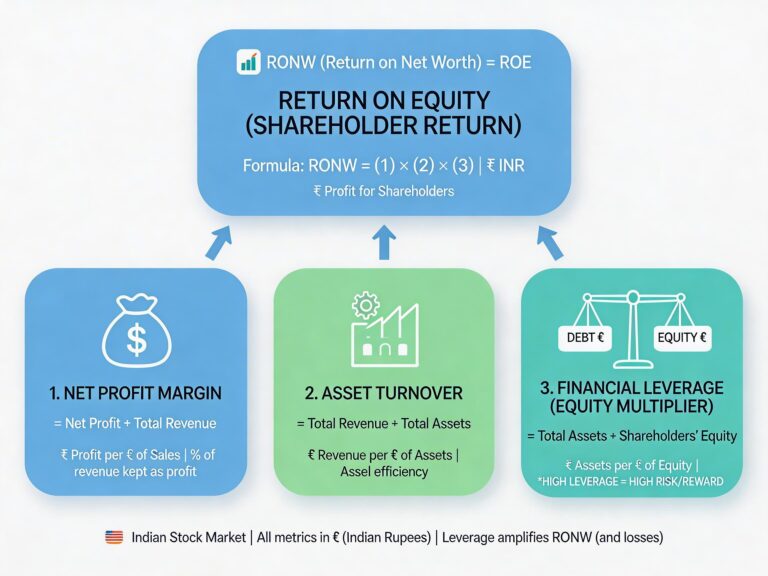 Return on Net Worth Ratio (RONW): Meaning, Formula