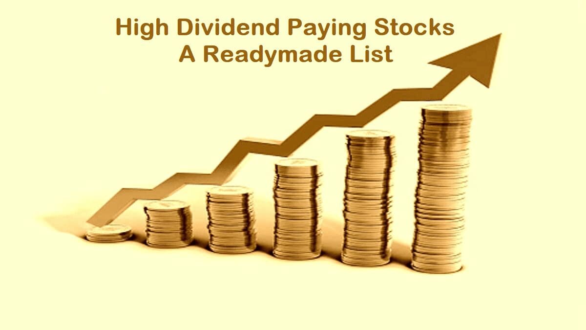 High Dividend Paying Stocks