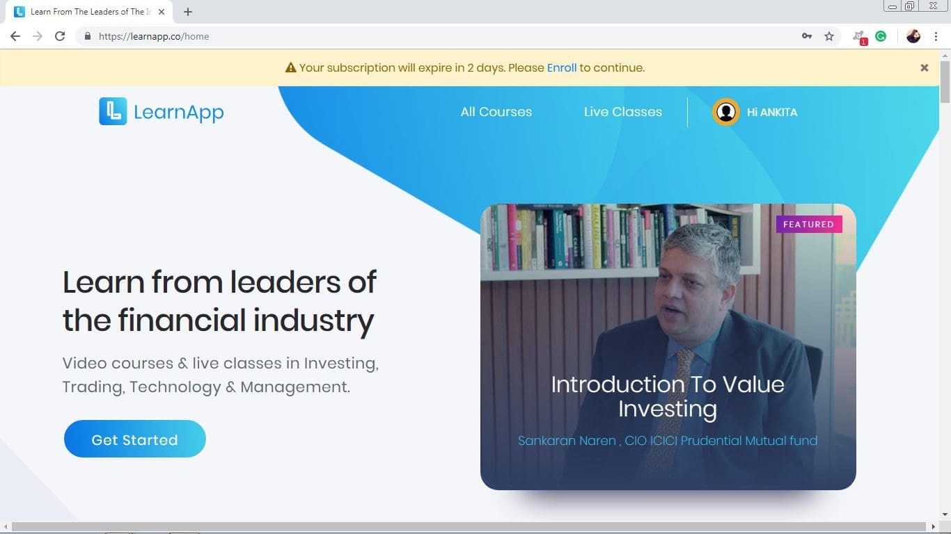 Learn App by Zerodha