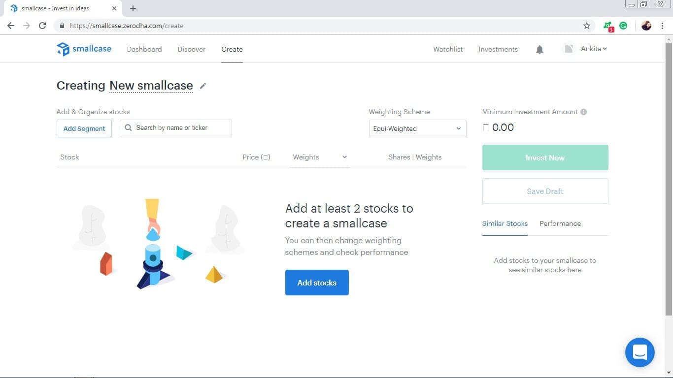 Zerodha Smallcase Review Thematic Investment StockManiacs