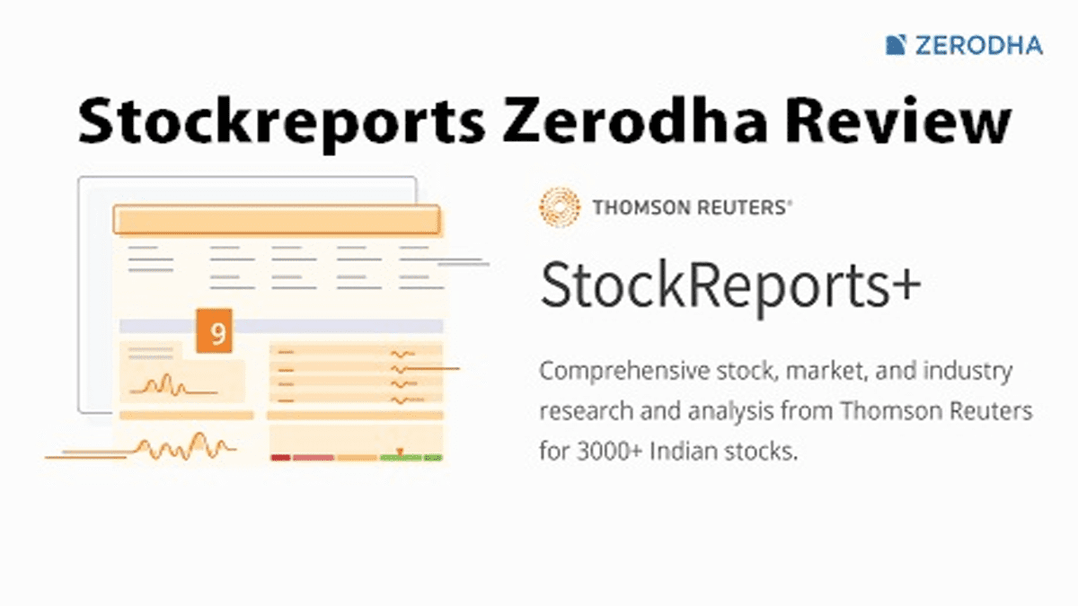 Stockreports Zerodha Review