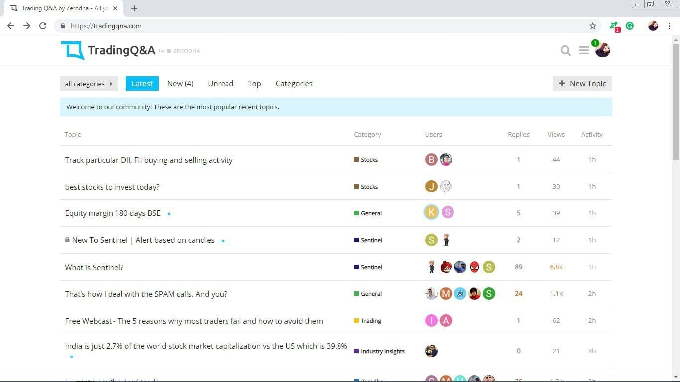 Trading Q&A