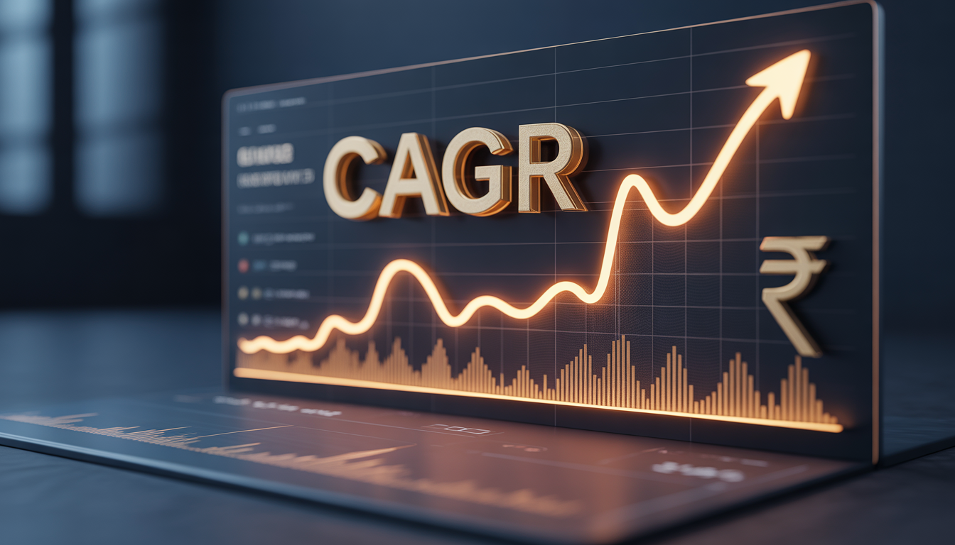 CAGR full form - Compound Annual Growth Rate formula and calculator for Indian investors