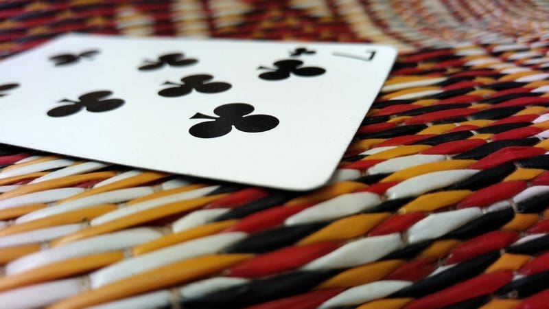 Seven of Clubs in Playing Card