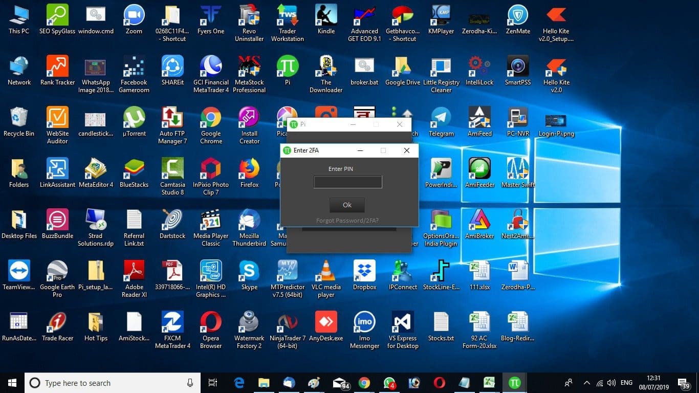 Login to Pi