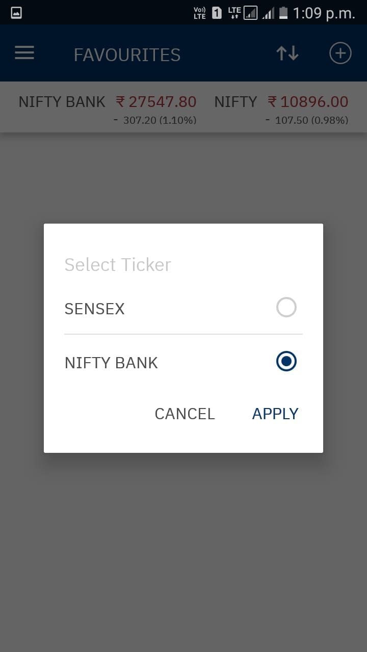 Change Ticker