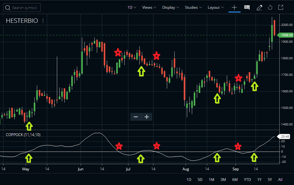 Coppock Curve Indicator Trading Strategy