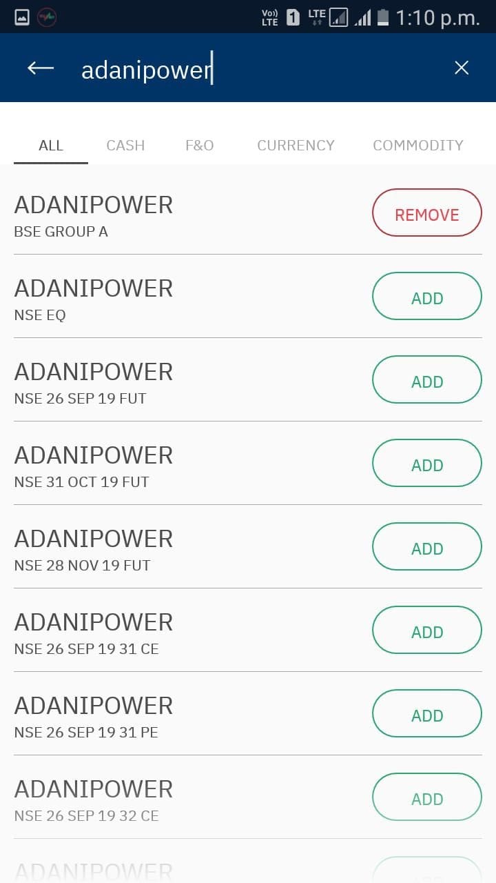 Remove Security from Watchlist