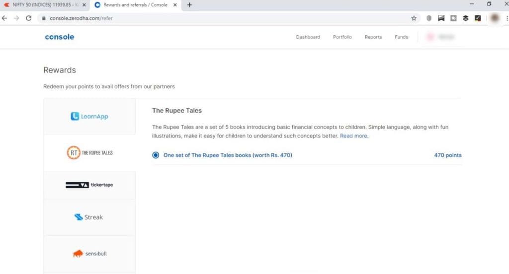 Zerodha Referral Benefits