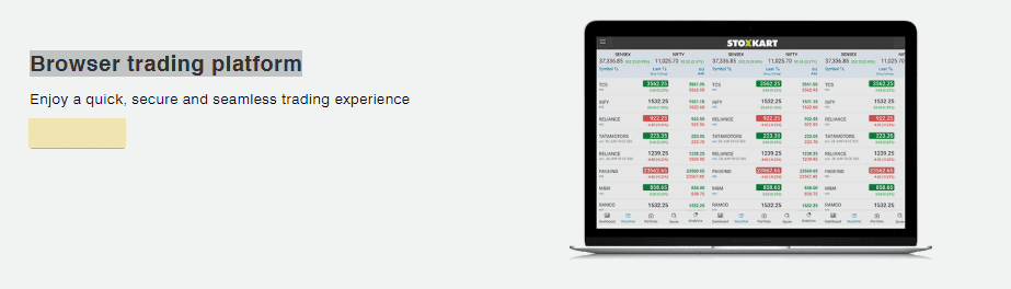 Browser Trading App