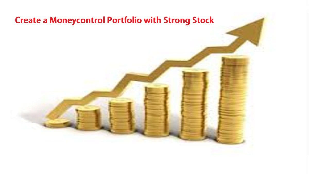 Moneycontrol Portfolio with Good Value Stocks - StockManiacs