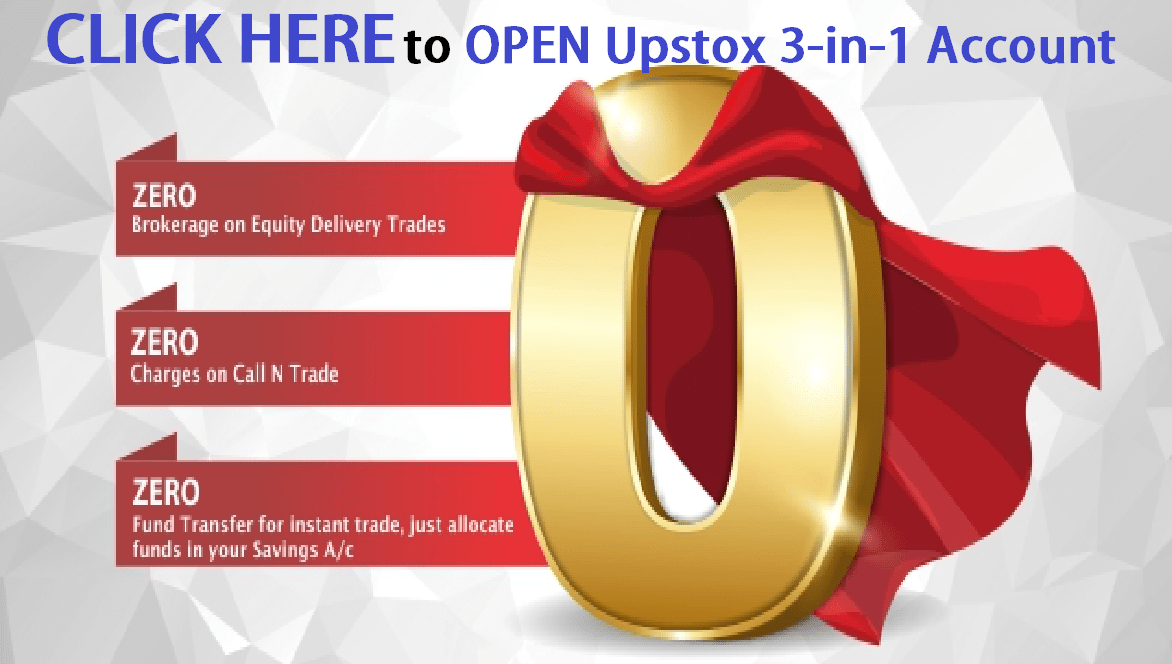 Zero Balance Bank Account with Upstox Demat