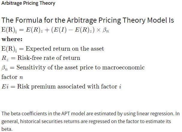 Formula of Arbitraging
