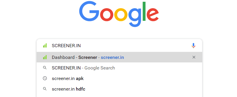 Fundamental stock analysis through "screener.in" website account opening process. (First step)