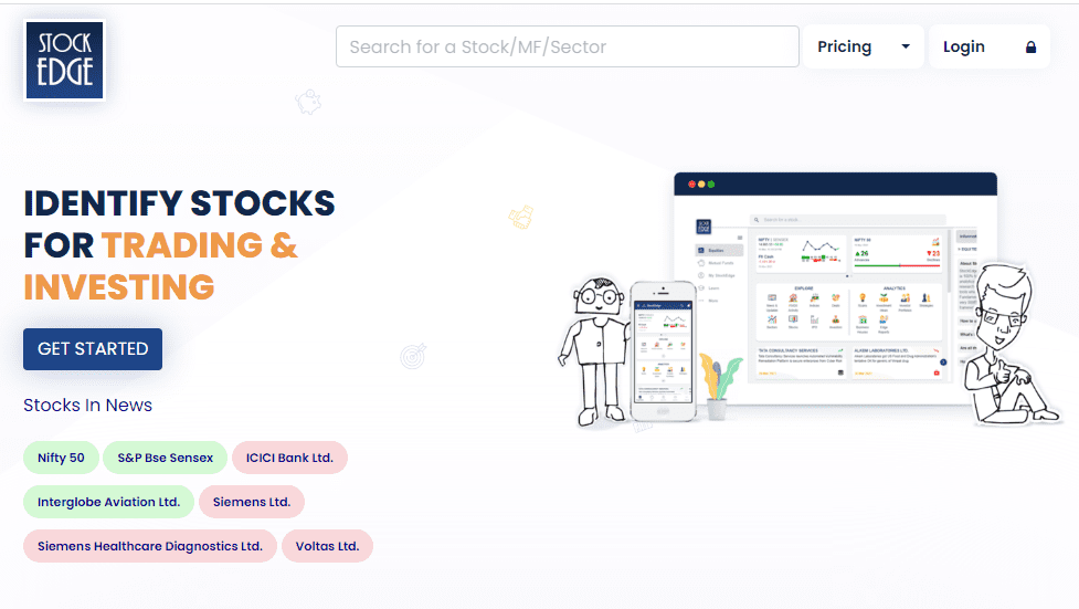 Stockedge web