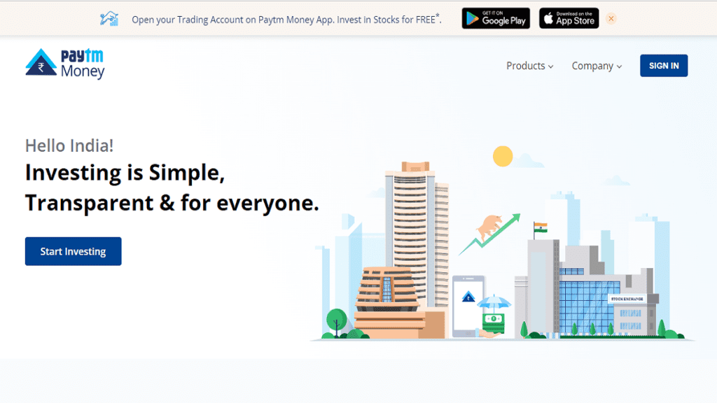 PayTM Money Direct Mutual Fund Platform