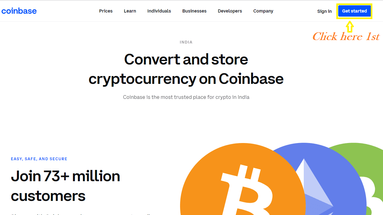 log into coinbase