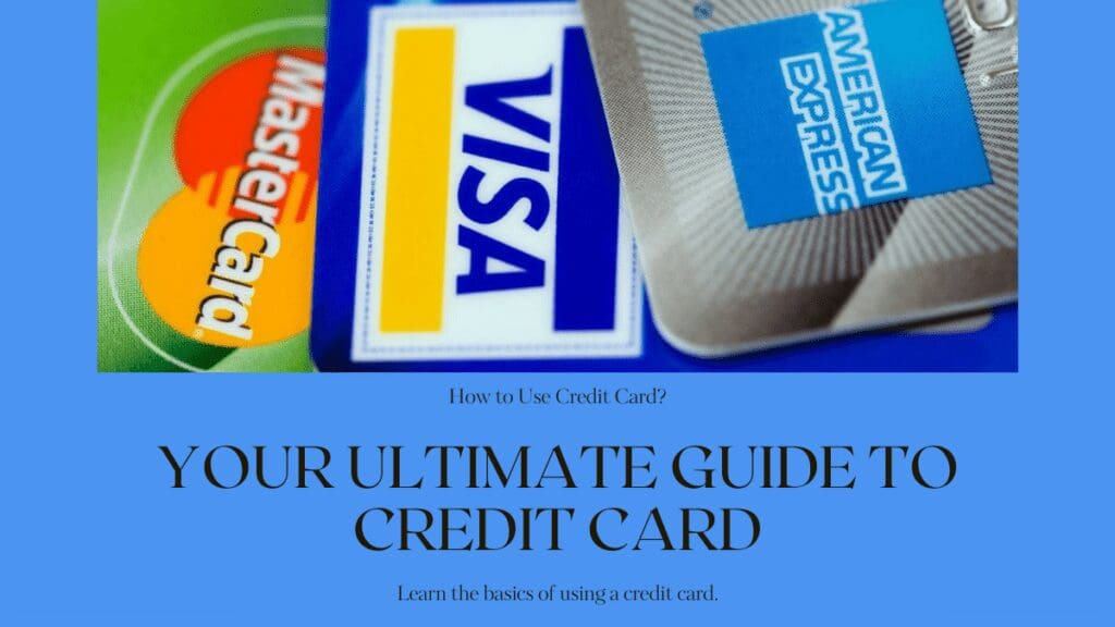 How to Use a Credit Card Smartly