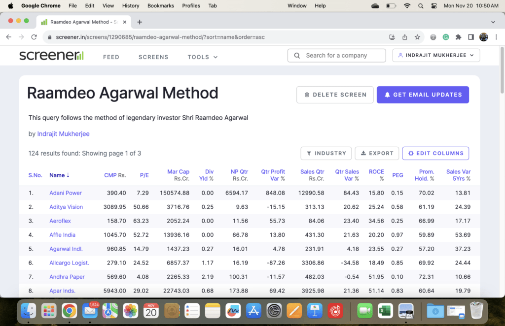 Raamdeo Agrawal's Wealth Creation Study