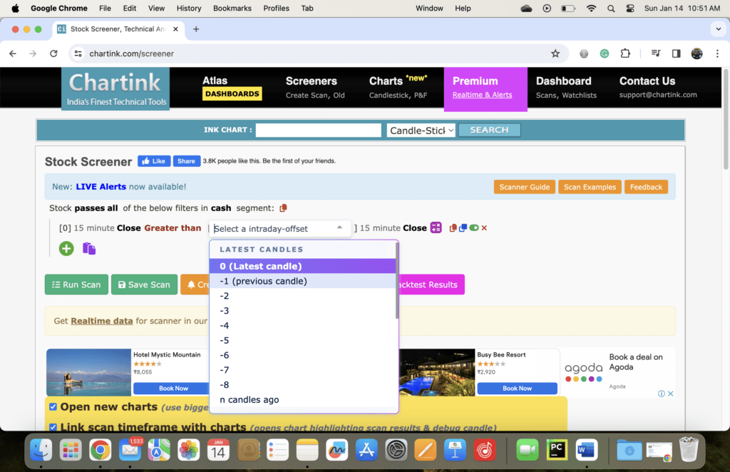Chartink Screener Tutorial