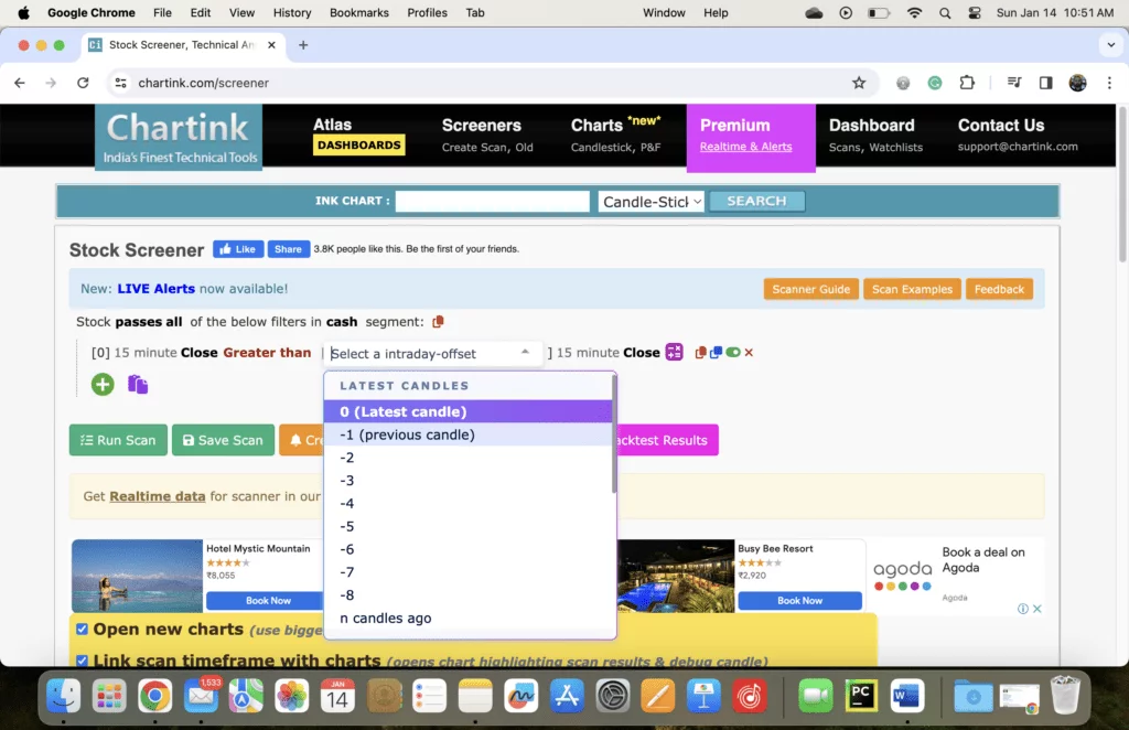 Chartink Screener Tutorial