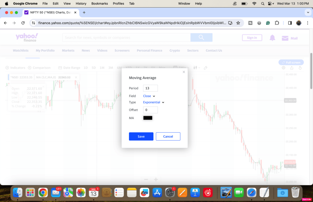 Exponential Moving Average