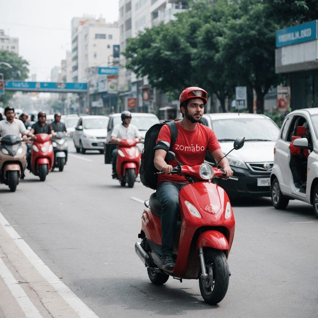 Zomato Delivery Boy