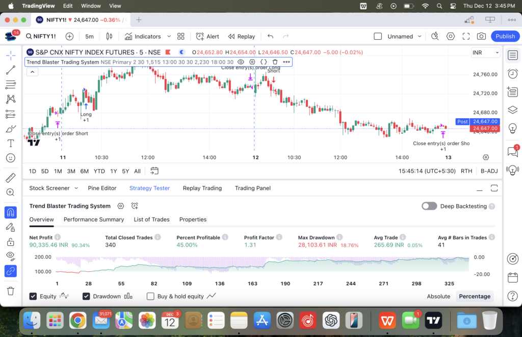 Trend Blaster Trading System - NSE Version