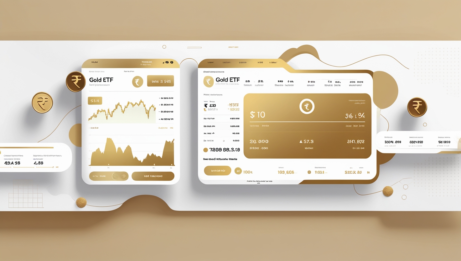 Gold ETF vs Gold mutual fund comparison concept in Indian investment context