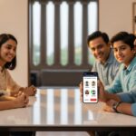 Bank Nomination Rules 2025: Complete Guide Indian family updating bank nomination to four nominees on mobile banking app, 16:9
