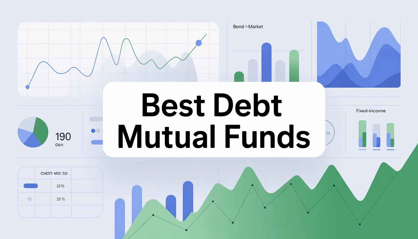 Best debt mutual funds in India with stable returns and low risk
