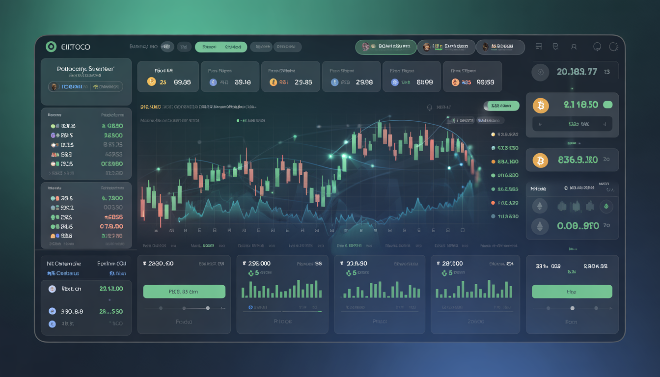 Crypto Screener Dashboard With Filters And Indicators