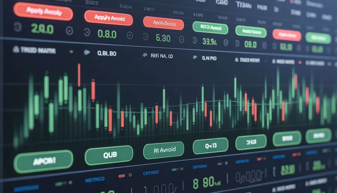 IPO signals dashboard showing apply avoid indicators with QIB NII RII subscription data