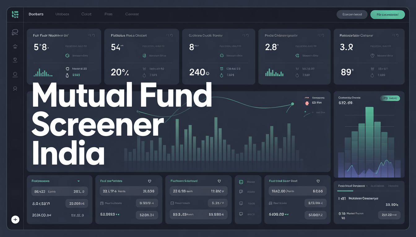Mutual fund screener India to filter and compare top funds