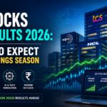 IT Stocks Q1 Results 2026 earnings season outlook showing Indian IT companies, stock market growth chart, and revenue expectations.